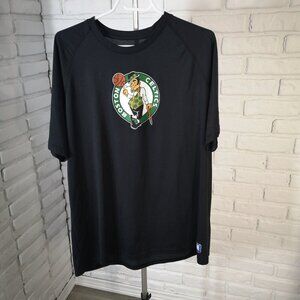 Under Armour Combine Men's Size XL Heat Gear Black w/Boston Celtics Logo T-shirt